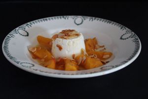 Recette Nectarines rôties sur la plancha et faisselle de fromage blanc