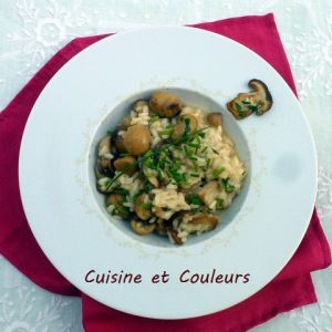 Recette Risotto aux cèpes et aux marrons