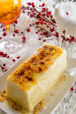 Recette { Repas de Noël vegan } : La bûche glacée catalane