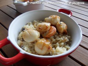 Recette Risotto aux marrons et st jacques