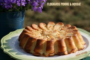 Recette Flognarde pomme & nougat