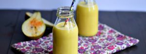 Recette Lassi à la poire et au safran