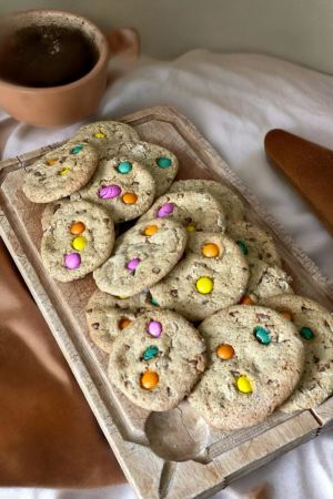 Recette Cookies géants aux « M&M’s »