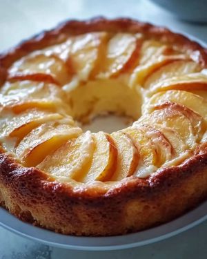 Recette Gâteau Pommes Fromage, la recette savoureuse