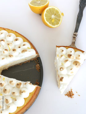 Recette Cheesecake façon tarte au citron meringuée