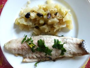 Recette Filets de mulet et risotto de fenouil