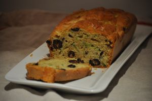 Recette Cake Olives & Courgettes