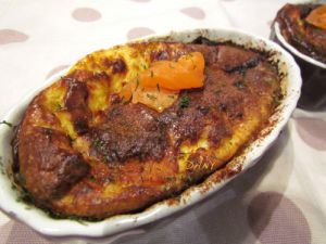 Recette Petits clafoutis de fenouil au saumon fumé