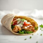 Recette Chicken Caesar Wrap