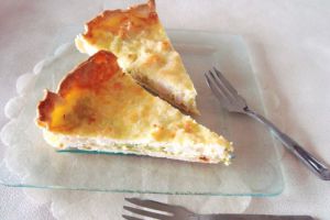 Recette Quiche poireaux / crevettes