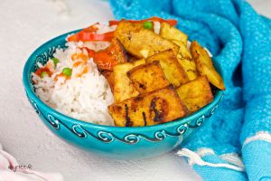 Recette Tofu croustillant à la sauce Teriyaki VEGAN