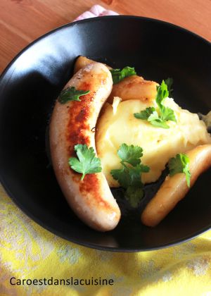 Recette Boudin blanc aux poires