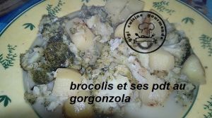 Recette BROCOLIS, PDT au gorgonzola au cookéo