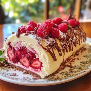 Recette Rouleau Framboise Chocolat : Délice Sucré Facile