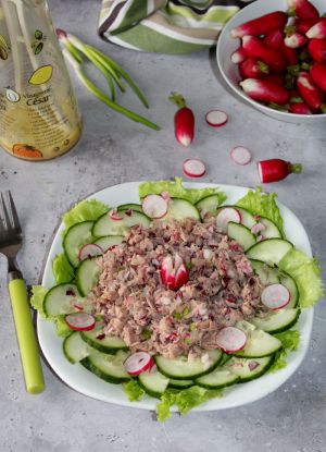 Recette Salade de thon, concombre et radis (+idée menu)