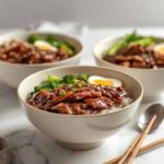 Recette Korean BBQ Steak Rice Bowls