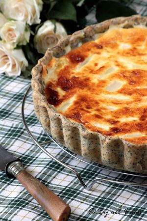 Recette Quiche aux asperges et parmesan