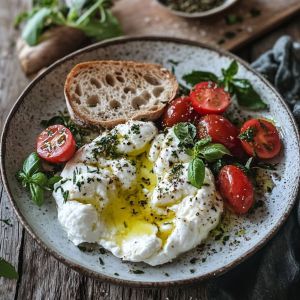 Recette Découvrez Comment Préparer une Délicieuse Burrata Panée en Quelques Minutes : Recette Facile et Rapide !