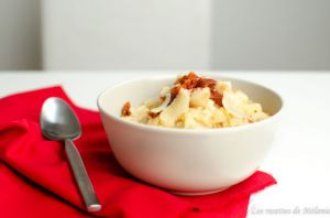 Recette Risotto au safran, chorizo et poire