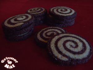 Recette Sablés spirales au chocolat
