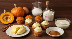 Recette Cupcakes au potiron et crème de durian