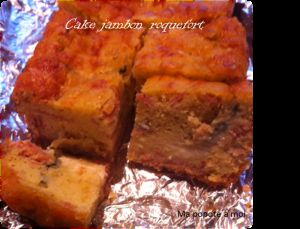 Recette Cake roquefort jambon