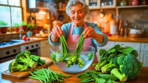 Recette Ce secret de grand-mère pour garder les légumes verts éclatants va vous étonner