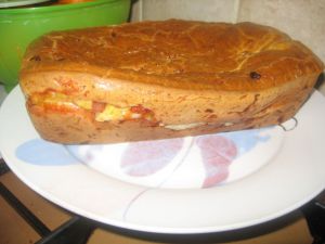 Recette Cake raclette jambon !!!