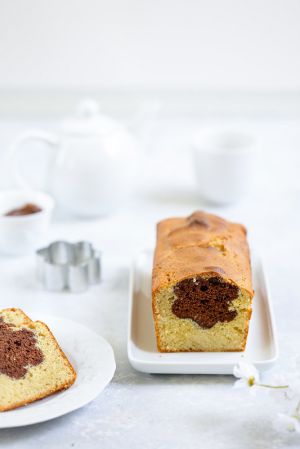 Recette Cake surprise au coeur de pâte à tartiner ou Nutella