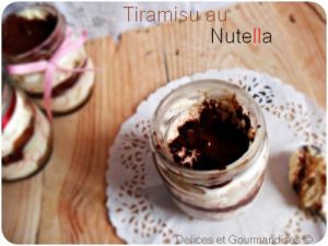 Recette Tiramisu régressif au Nutella