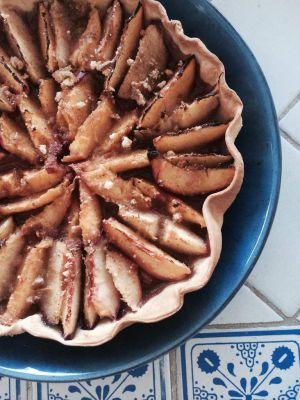 Recette Tarte aux nectarines