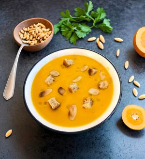 Recette Velouté de butternut à la vanille