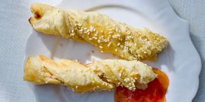 Recette Sweet Chili and Cheese Twists
