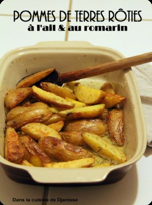 Recette Pommes de terre rôties au four – #vegan