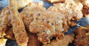 Recette Sablés au parmesan et au cumin noir