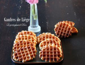 Recette Gaufres de Liège