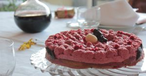 Recette Bavarois mousseux à la framboise (vegan)