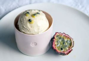 Recette Crème glacée au fruit de la passion