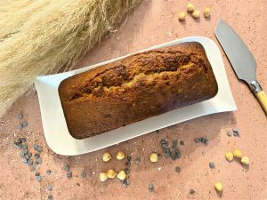 Recette Cake au yaourt, aux noisettes et au chocolat