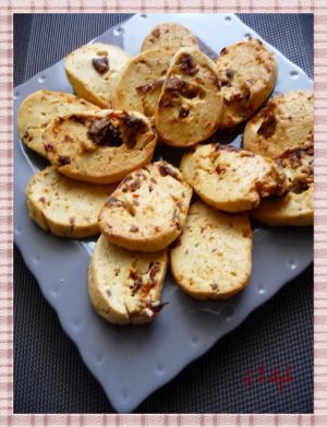 Recette Sablés aux tomates séchées