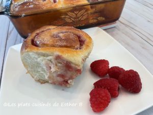 Recette Brioches aux framboises et à l’érable