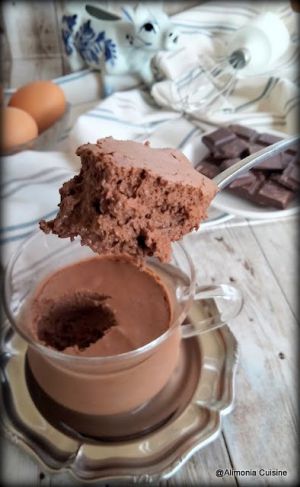 Recette Mousse au chocolat noir de Pierre Hermé / Mousse de chocolate negro de Pierre Hermé
