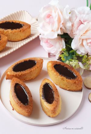 Recette Barquettes aux 2 chocolat sans sucre