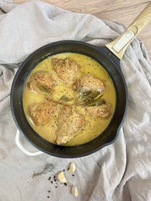 Recette Poulet à la Normande