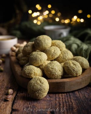 Recette Amaretti à la pistache