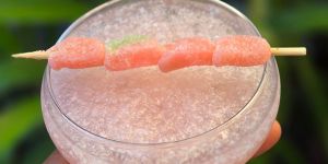 Recette Watermelon Sour Patch Vodka Slushies