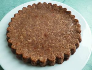 Recette Gâteau végan cacao-coco-châtaigne-sarrasin-okara de soja (diététique, protéiné, sans gluten, ni oeuf ni beurre, riche en fibres)