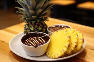 Recette Entremet Ananas Crème Chocolat sans Gluten, sans Lait, sans Œufs