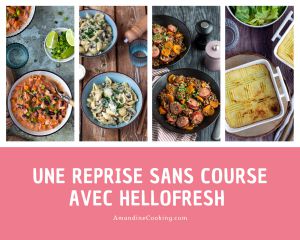 Recette Reprise sans prise de tête grâce à HelloFresh