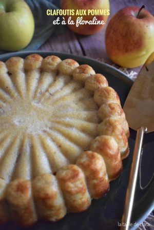 Recette Clafoutis aux pommes et à la floraline